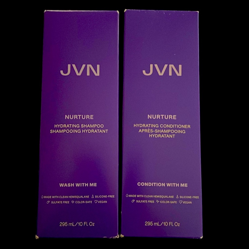 JVN brand new NURTURE shampoo and conditioner